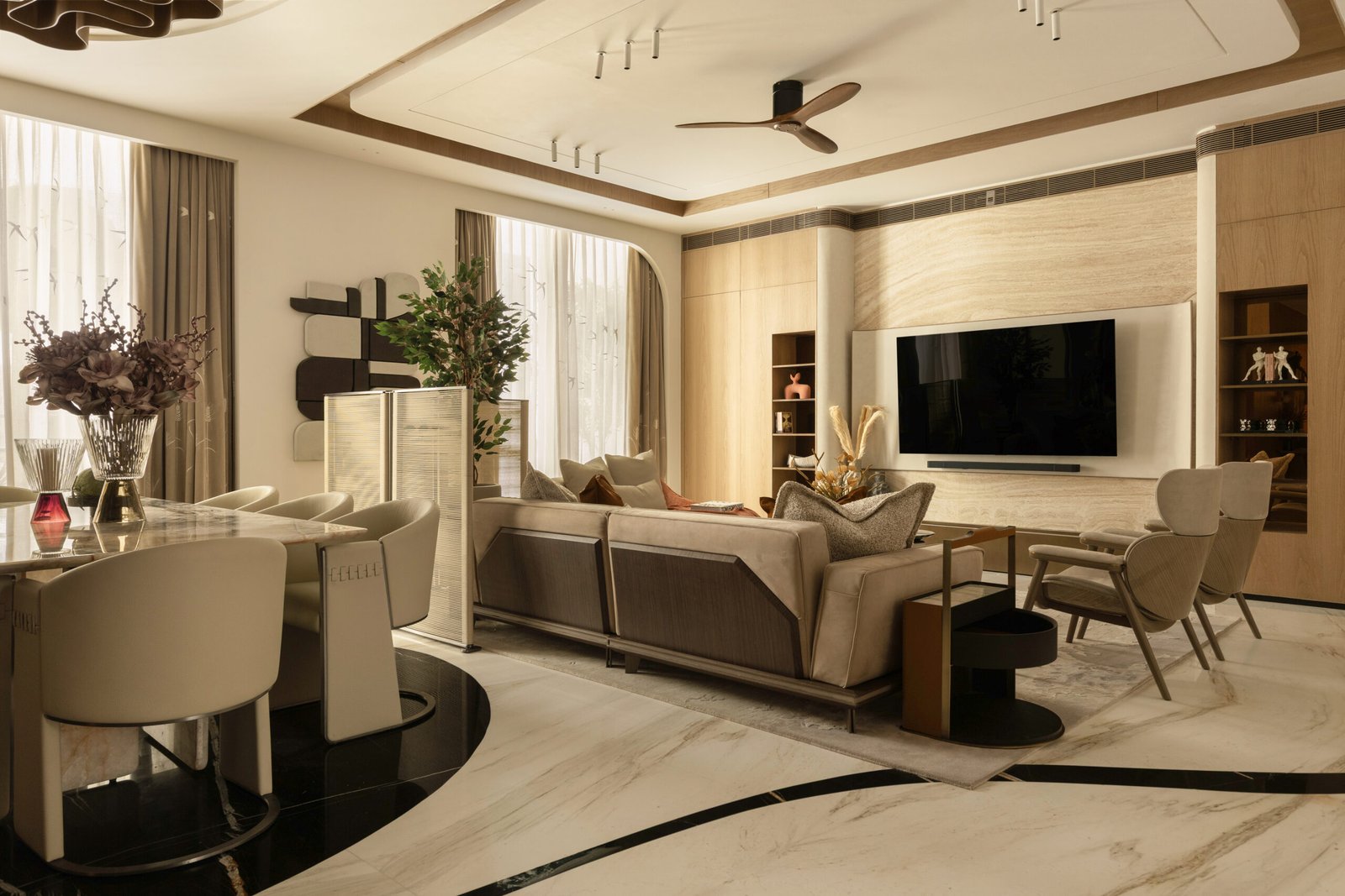 Residential interior design project by Sculpt Design Studio